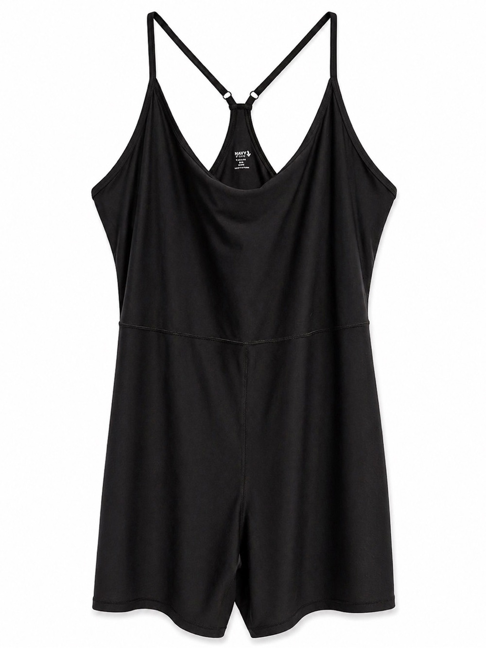 Old Navy Active Go Dry Romper XXL Black Strappy Athletic